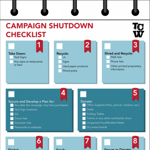 Campaign Shutdown Checklist