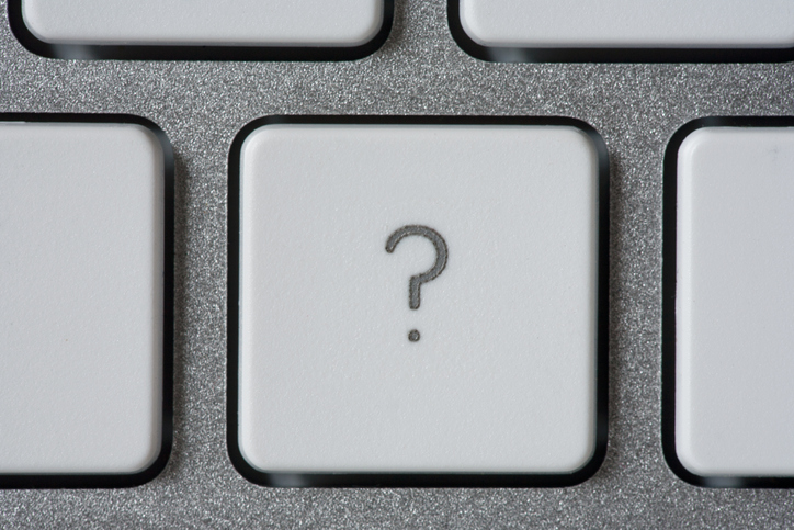 7 Questions with EveryAction keyboard key with a question mark