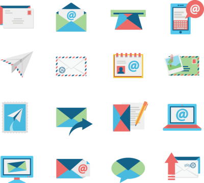 Email icons