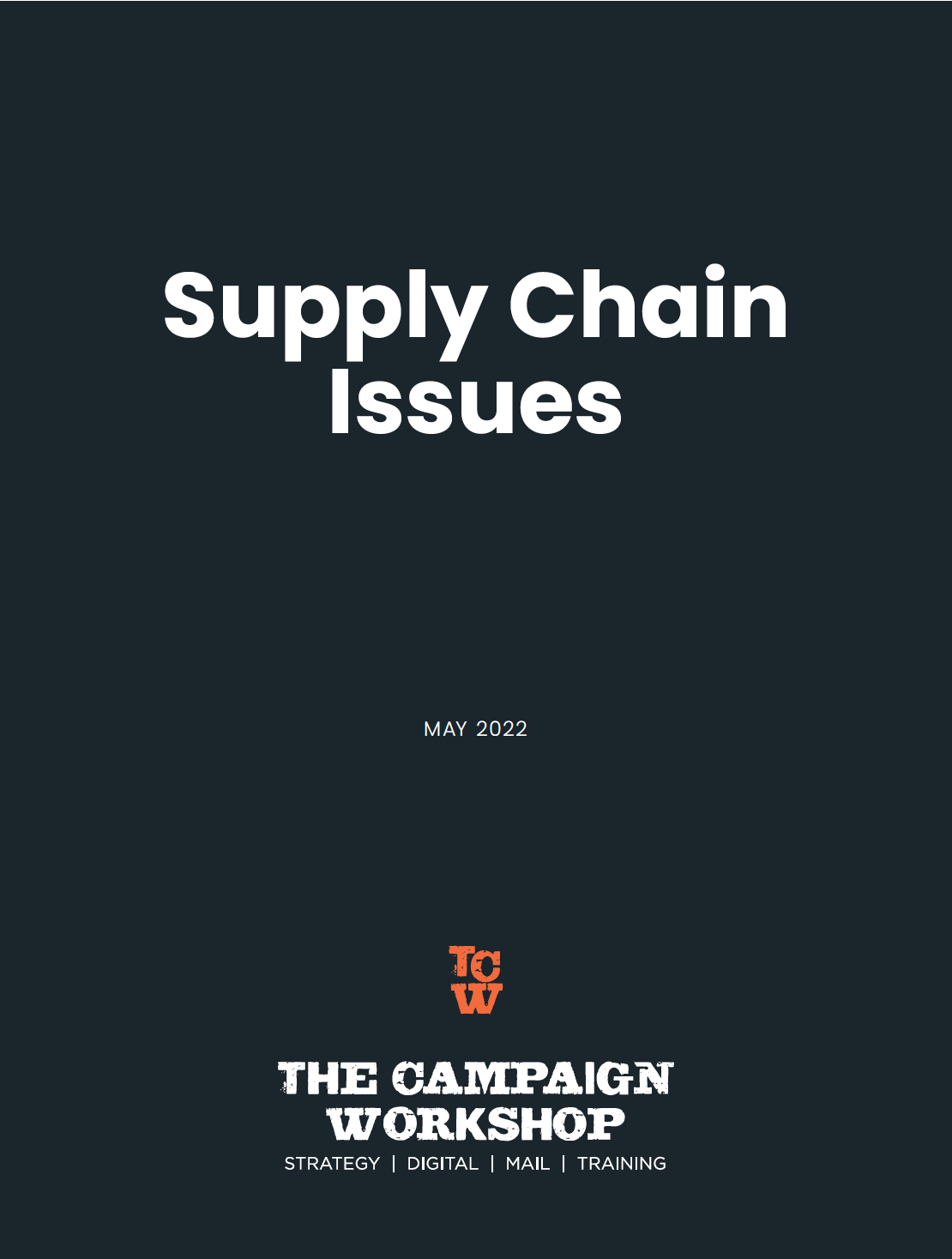 Supply Chain Memo