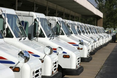 usps trucks