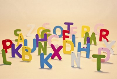 Colorful block letters digital advertising acronyms