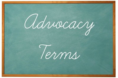 Advocacy Terms