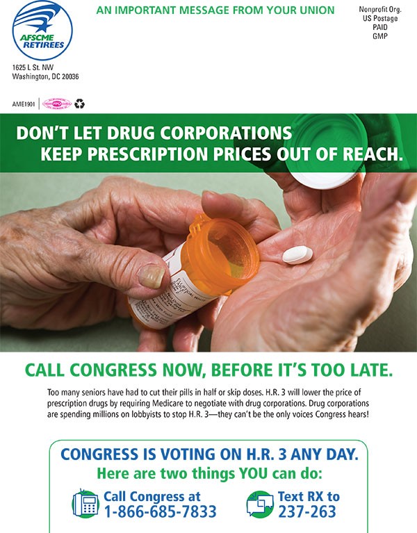 Prescription Drugs Are Out of Reach Membership Mail 