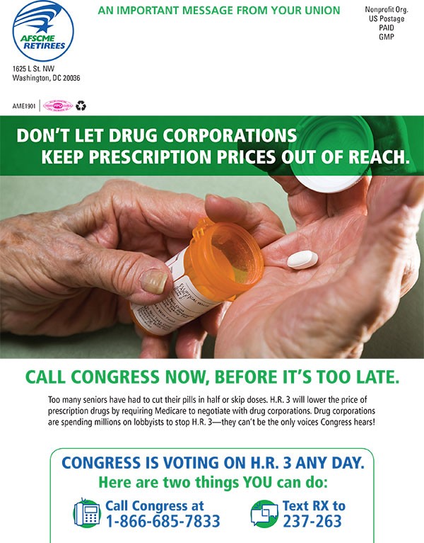 Prescription Drugs Are Out of Reach Membership Mail