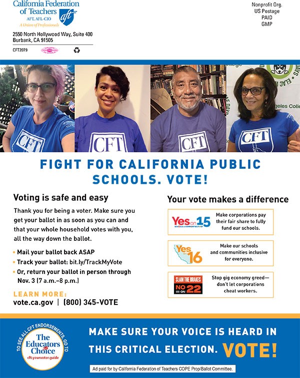 Your Vote Can Make the Difference for Public Education