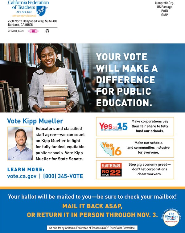 Fully Funded Schools Drive California Forward Independent Expenditure Ad