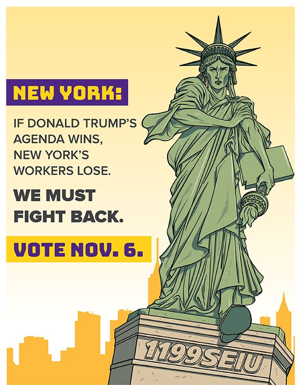Lady Liberty Fights Back Membership Mail