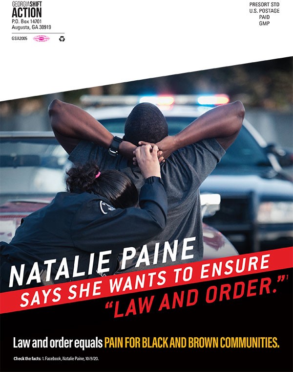 Law and Order Political Direct Mail Ad