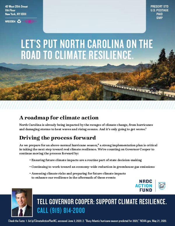 Natural Resources Defense Council advocacy advertisement - page 2