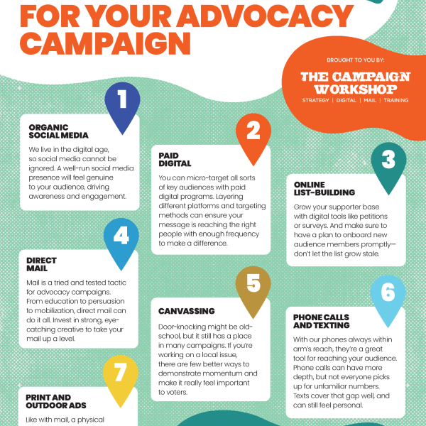 Seven Tactics for Your Advocacy Campaign
