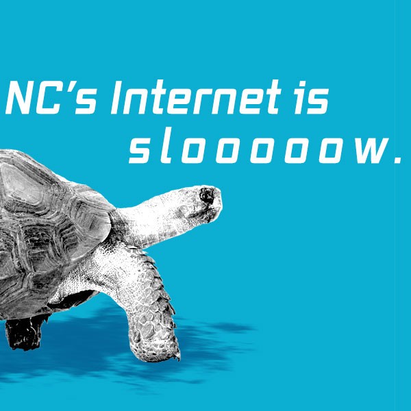 NC's Internet Is Slow 