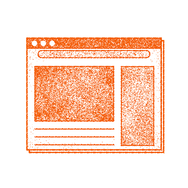 Icon of a generic website