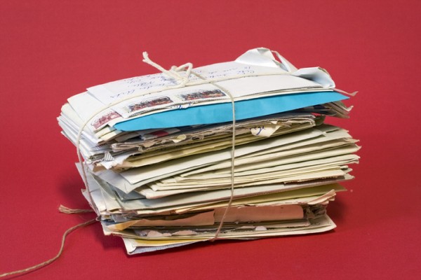 Stack of mail - Red Tag Political Mail